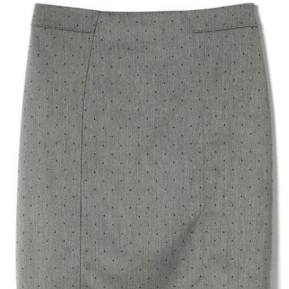 Banana Republic Dotted Pencil Skirt - Picture 4 of 11